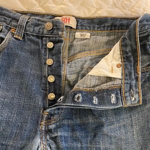 Vintage Button-Fly 501 Levis